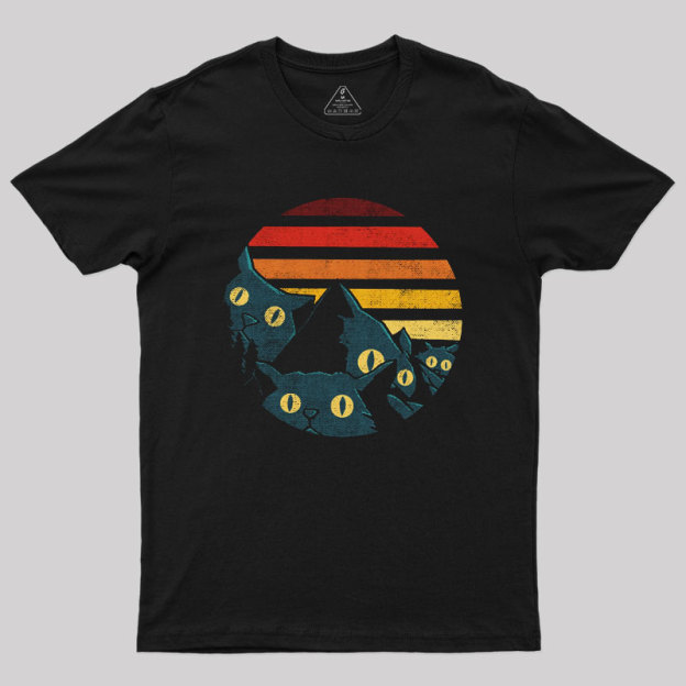 Meowntains Geek T-Shirt