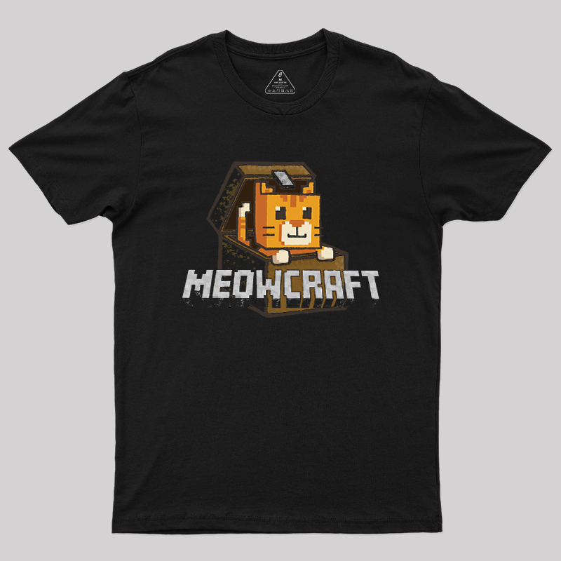 Meowcraft Geek T-Shirt