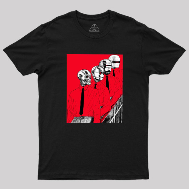 The Man Machines Geek T-Shirt