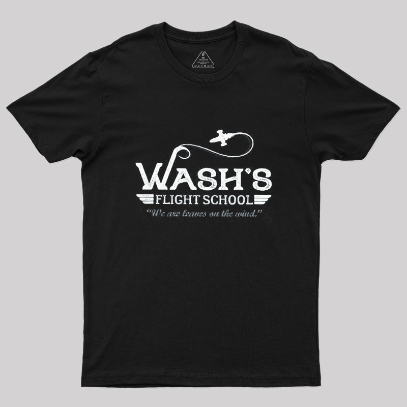 Washs Flight School Classic Geek T-Shirt