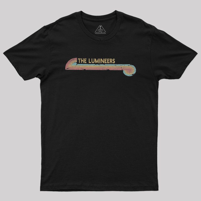 Vintage Retro Line The Lumineers Geek T-Shirt