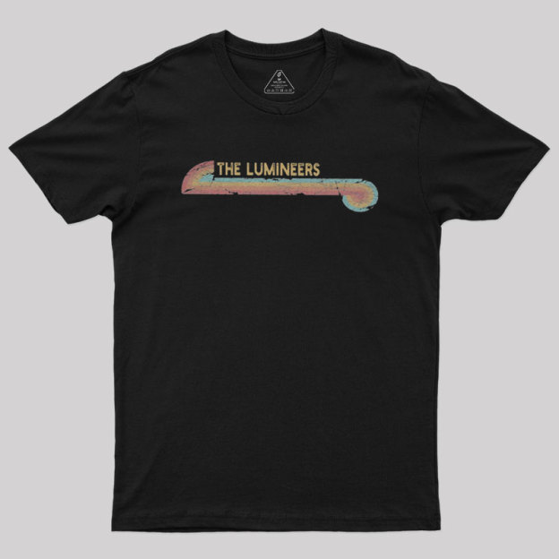 Vintage Retro Line The Lumineers Geek T-Shirt