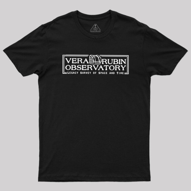 Vera Rubin Observatory Geek T-Shirt