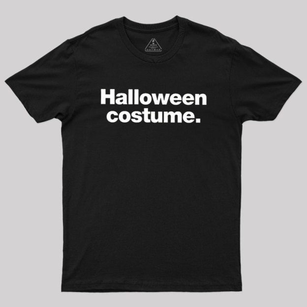 Halloween Costume Geek T-Shirt