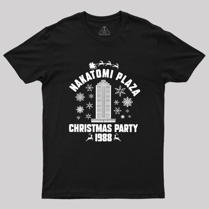 Geeksoutfit Nakatomi Plaza Geek T-Shirt for Sale