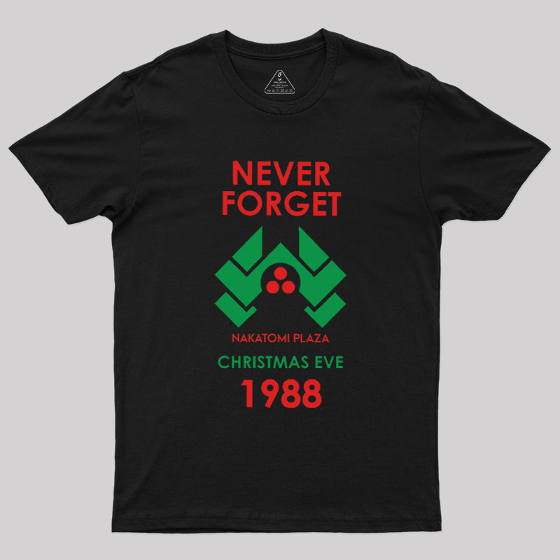 Never Forget 1988 Christmas Eve Geek T-Shirt