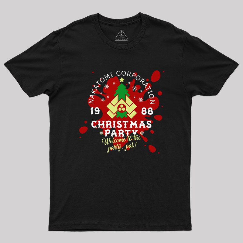 Nakatomi Corp Christmas Party Geek T-Shirt