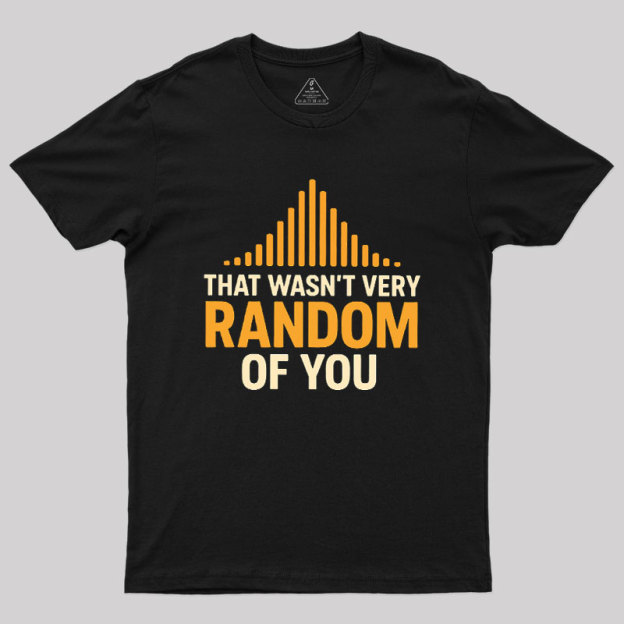 That Wasn??t Very Random of You Geek T-Shirt
