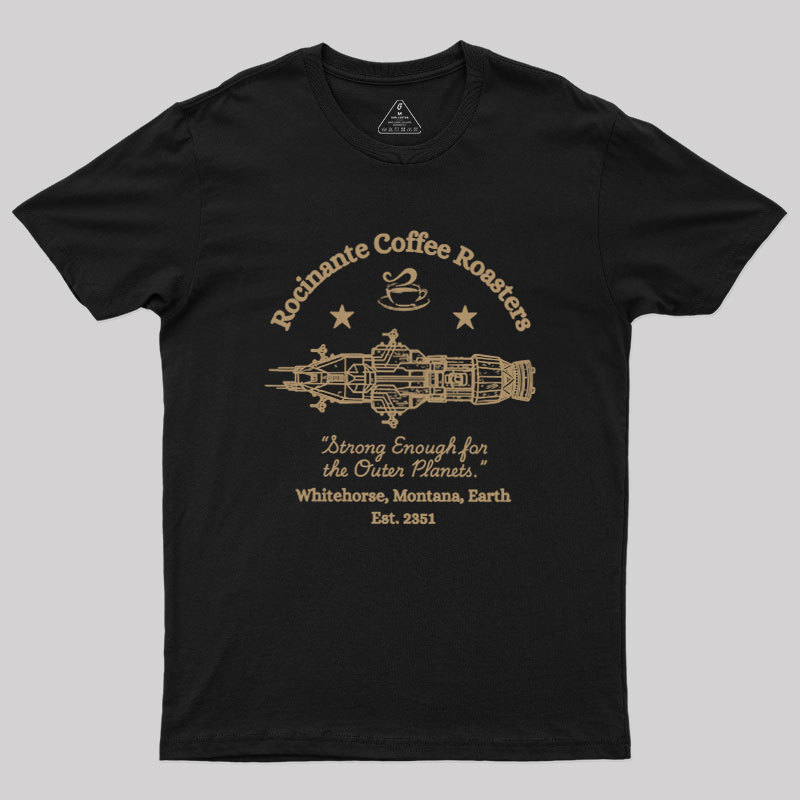 Rocinante Coffee Roasters Geek T-Shirt