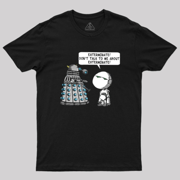 Dalek Adams Mashup Geek T-Shirt