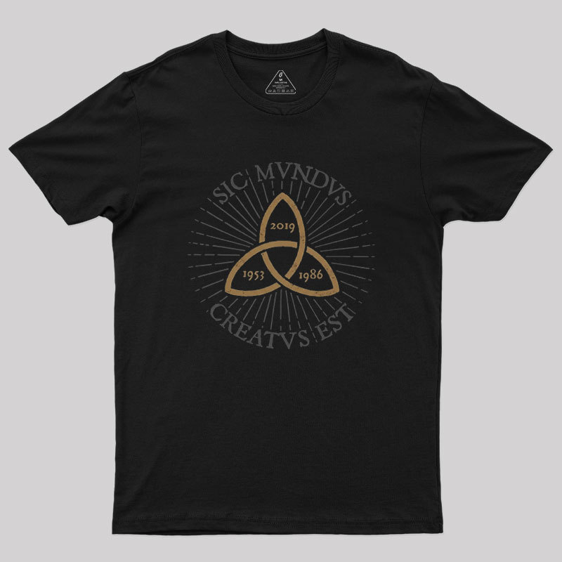 SIC MUNDUS CREATUS EST Dark Geek T-Shirt