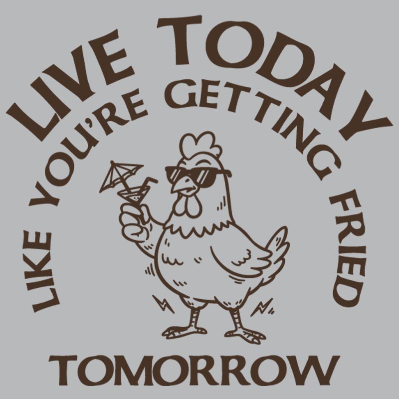 Fried Chicken Philosophy Geek T-Shirt