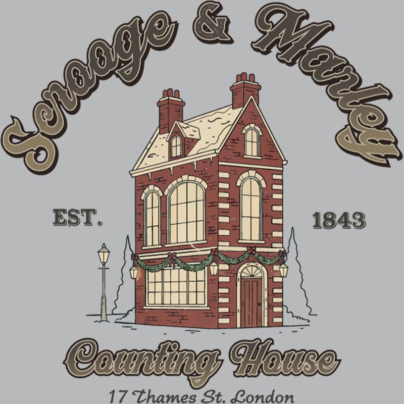 A Christmas Carol Tribute Geek T-Shirt