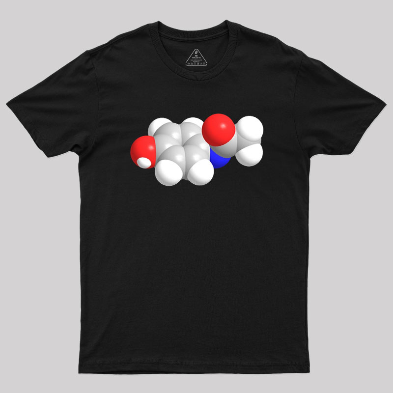 Tylenol Molecule Chemistry Geek T-Shirt