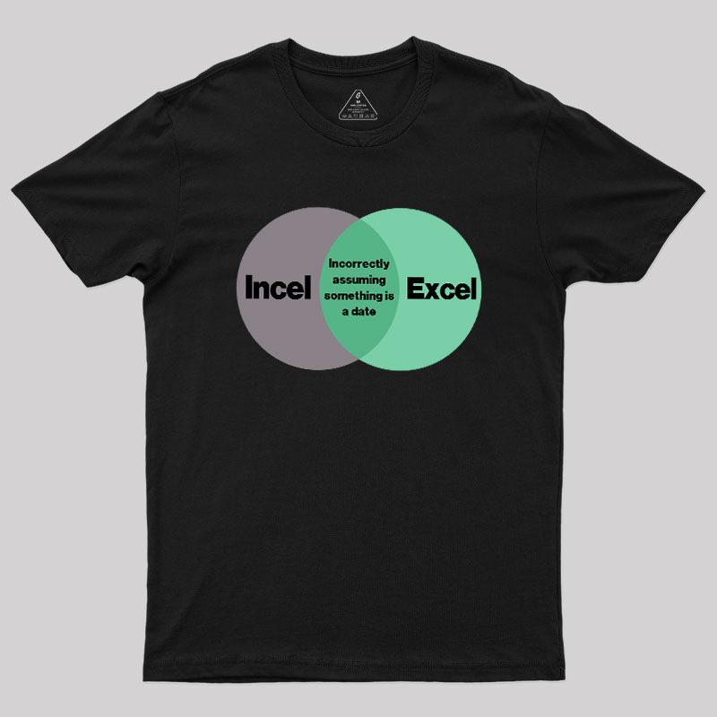 Excel Incel Geek T-Shirt