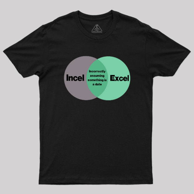 Excel Incel Geek T-Shirt