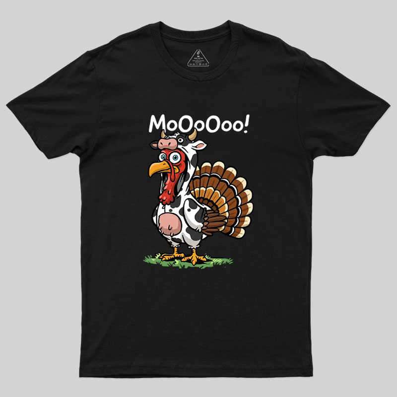 Turkey Moo Geek T-Shirt