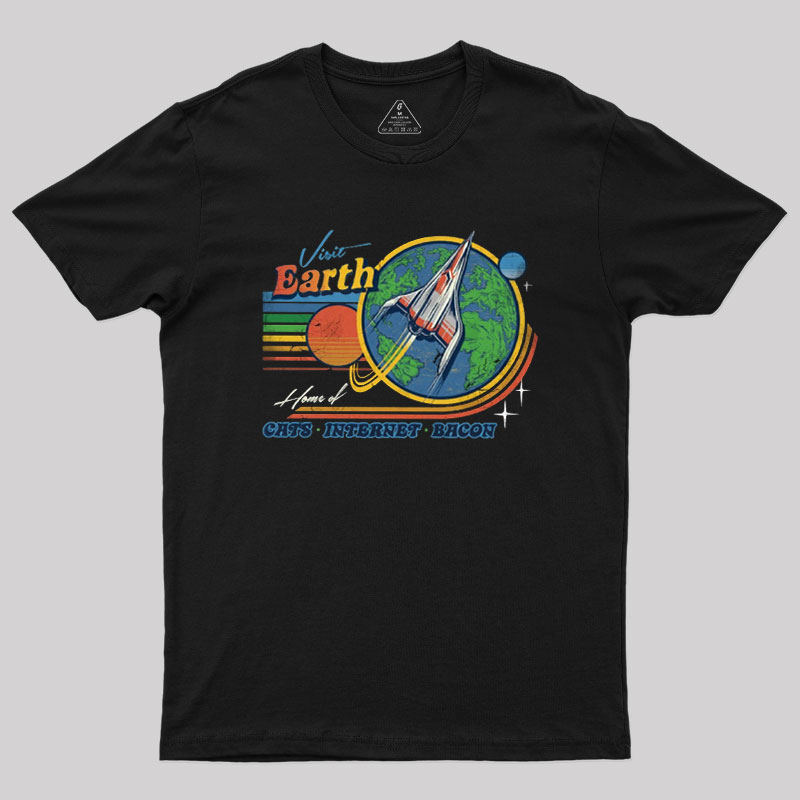 Visit Earth Geek T-Shirt