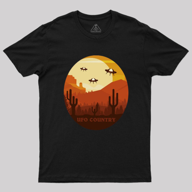 UFO Country Geek T-Shirt