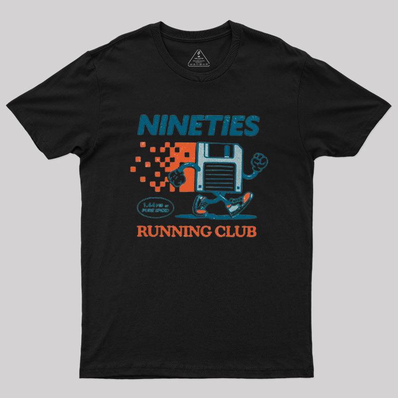 Nineties Running Club Geek T-Shirt