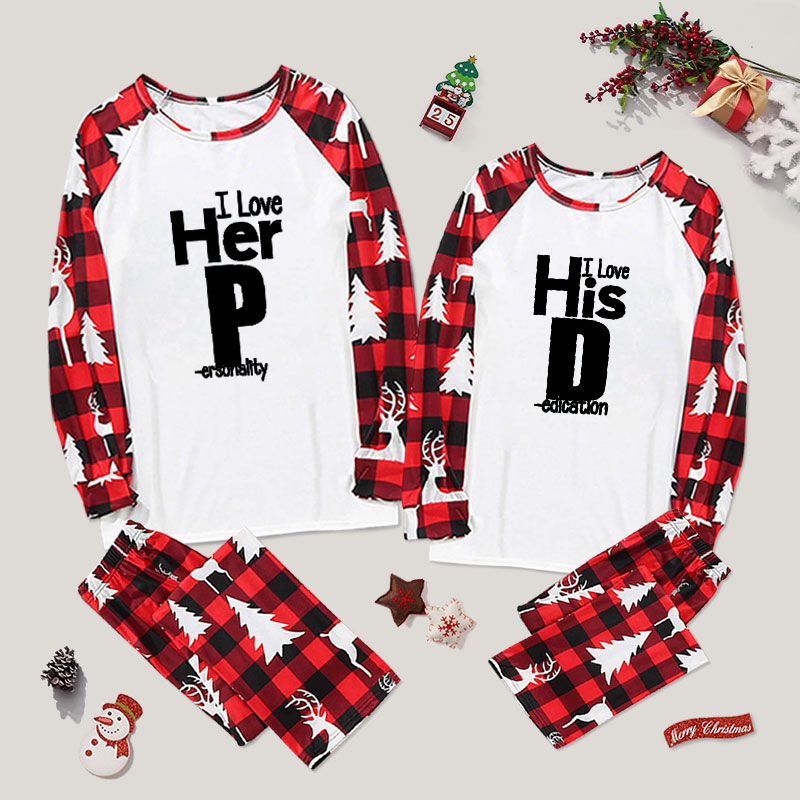 Dedication & Personality Couple Pajama Sets