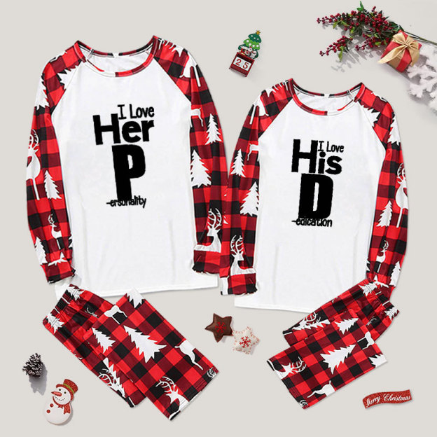 Dedication & Personality Couple Pajama Sets