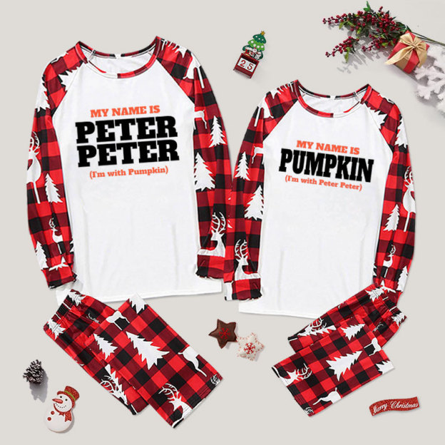 Peter Peter Costume Couple Pajama Sets