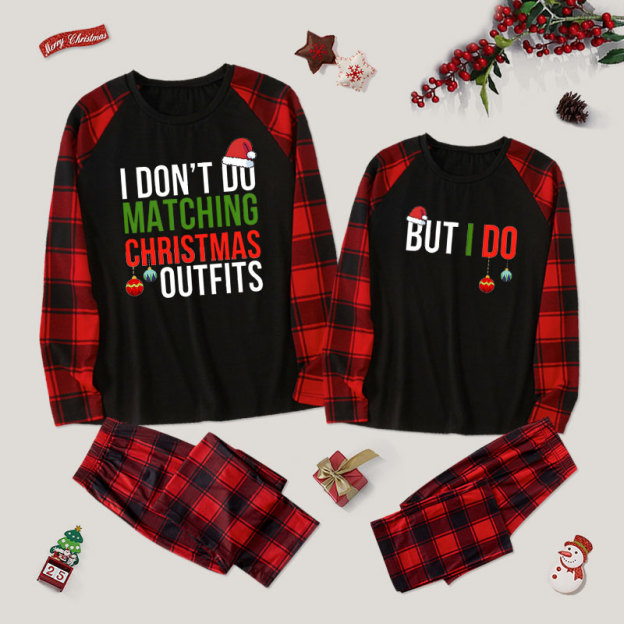 Christmas Family Matching Couple Pajama Sets