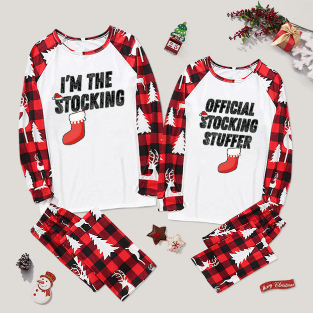 I'm The Stocking Couple Pajama Sets