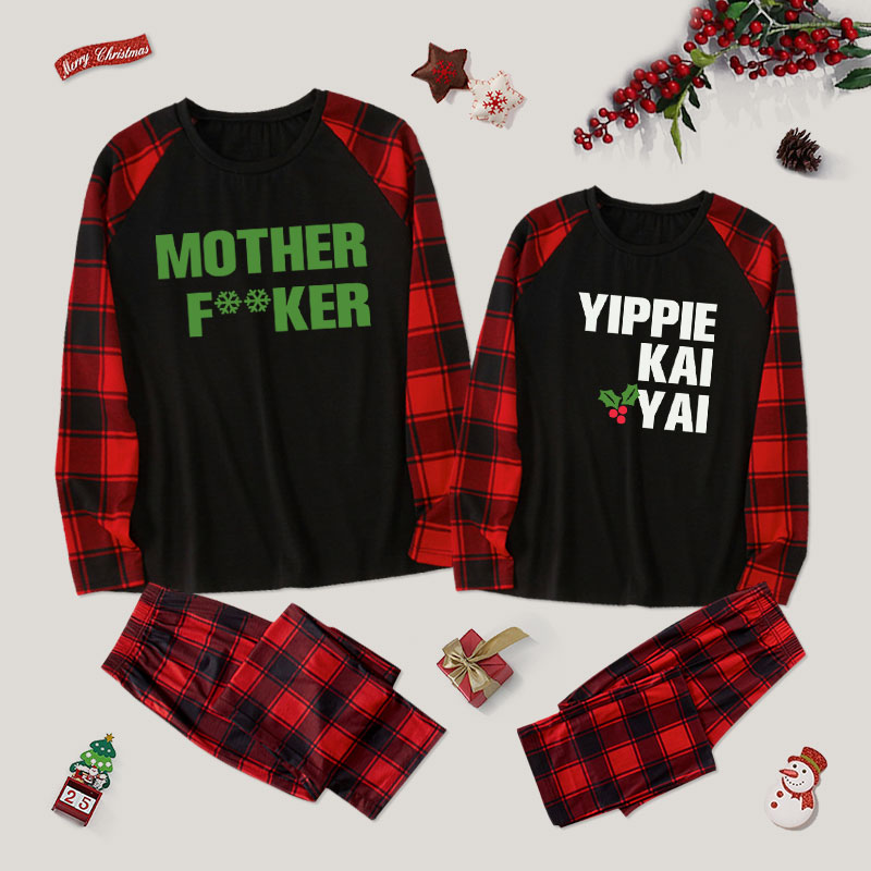 Yippie Kai-Yay Couple Pajama Sets