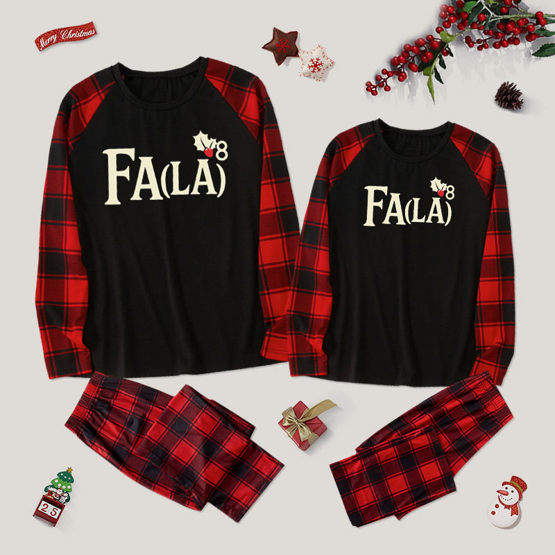 Fa LaLaLaLaLaLaLaLa Couple Pajama Sets