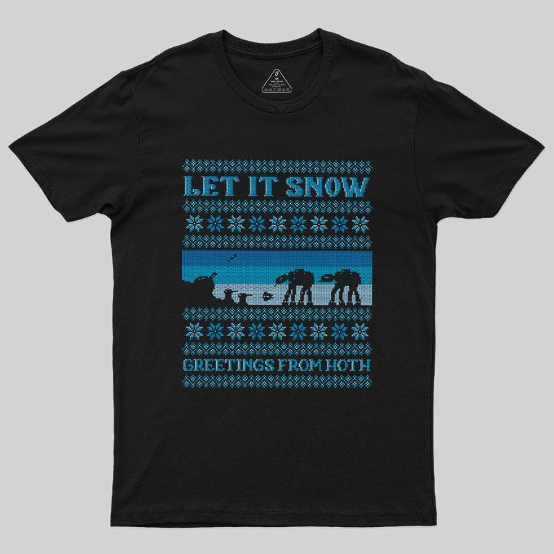 Let It Snow Geek T-Shirt