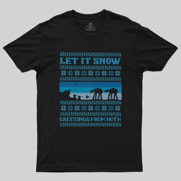 Let It Snow Geek T-Shirt