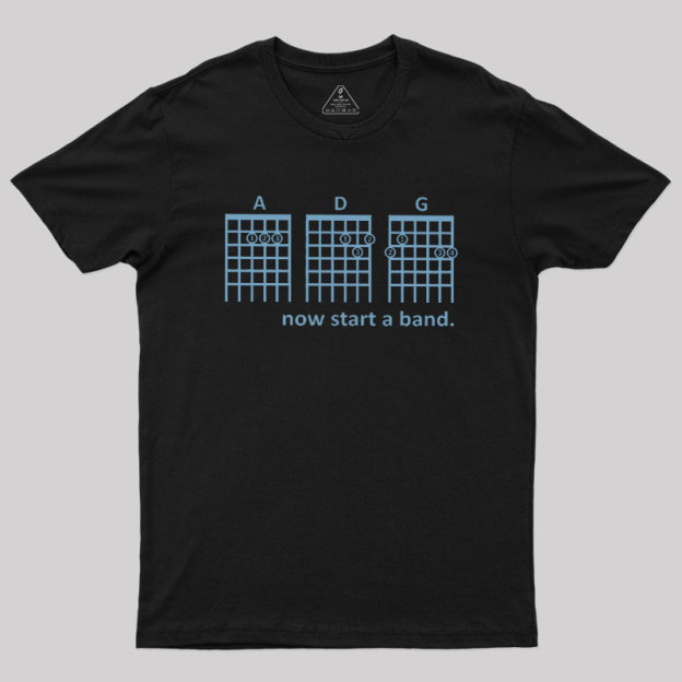 Now Start A Band Geek T-Shirt