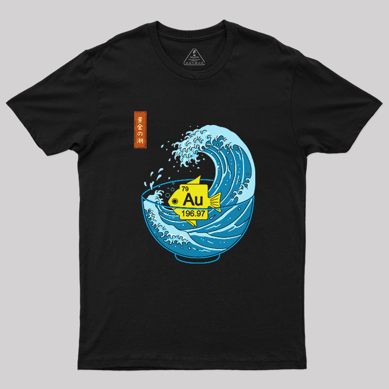 Golden Wave Geek T-Shirt