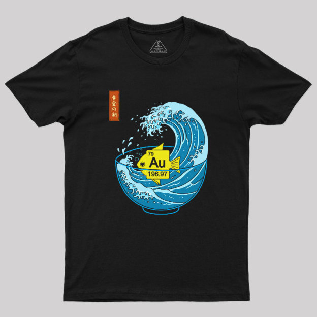 Golden Wave Geek T-Shirt