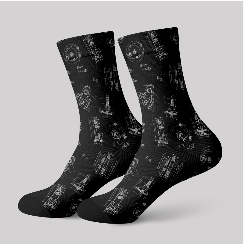 Aerospace Science Men's Socks