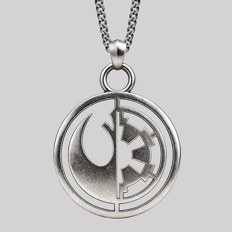 Balance of Forces Geek Sculptural Necklace