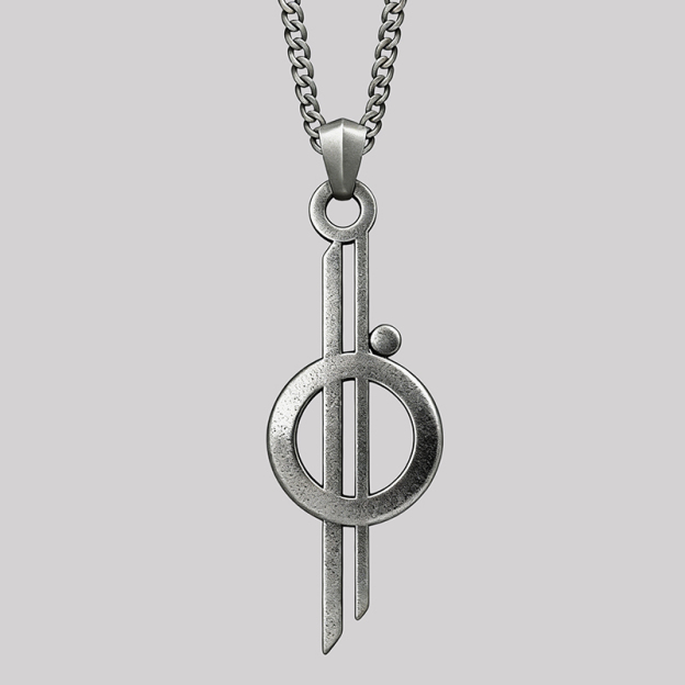 Celestial Harmony Geek Sculptural Necklace