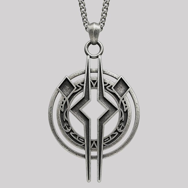 Eternal Nexus Geek Sculptural Necklace