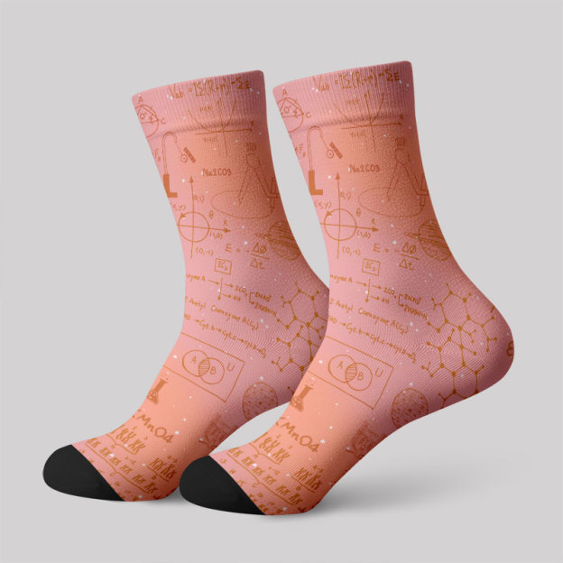 The Weird Science of Life Men's Socks