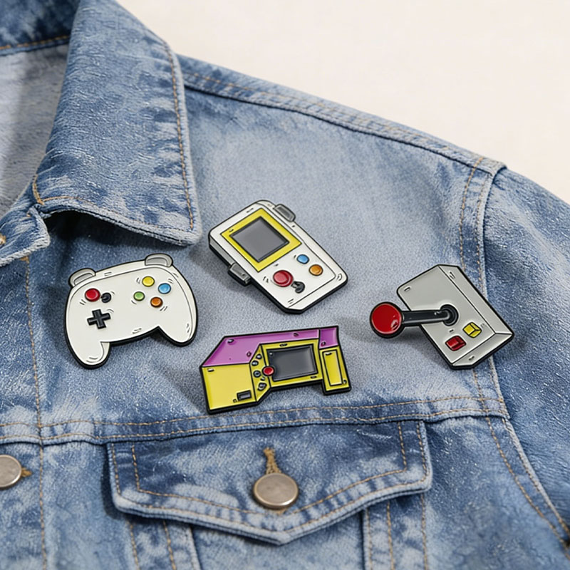 Retro Game Console Pins