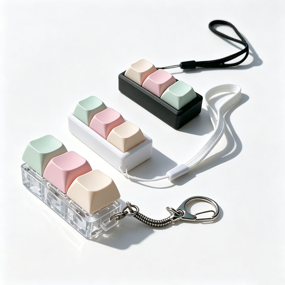 Geek Funny Press Keychains