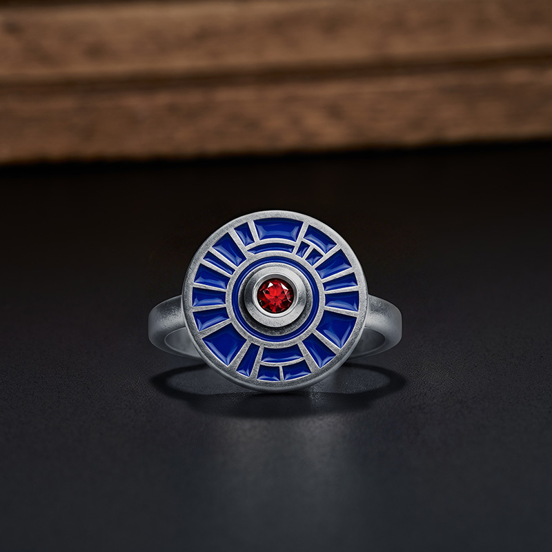 Geeksoutfit The Universe Geek Silver Band Ring for Sale