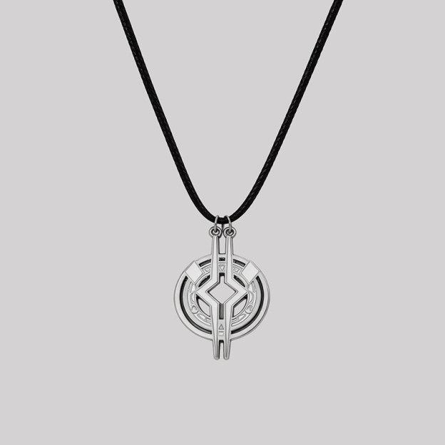 Ancient Future Geek Sculptural Necklace