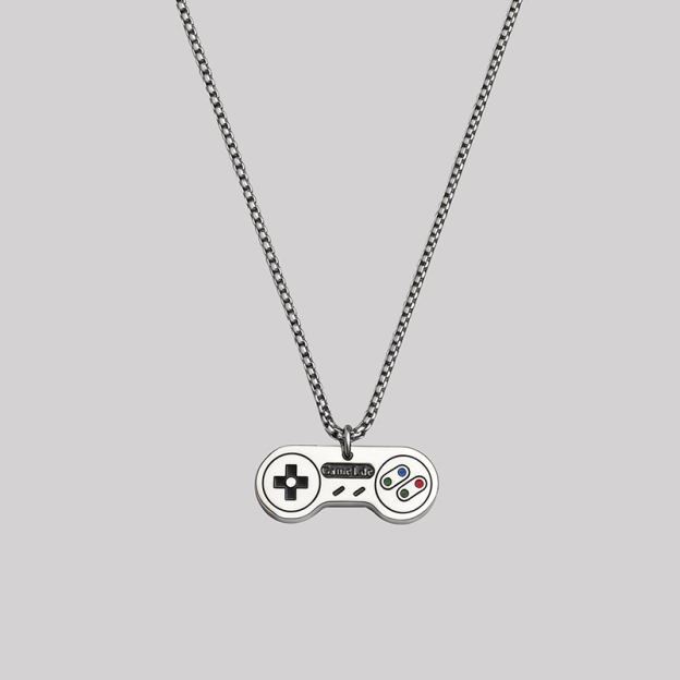 Gamer Gear Geek Sculptural Necklace