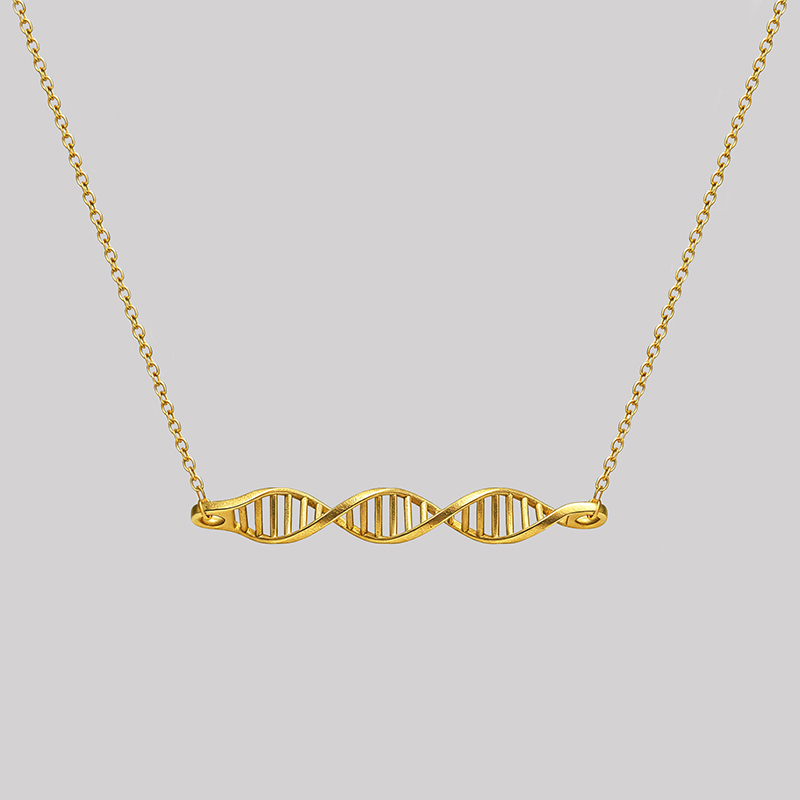 Code Of Life Geek Sculptural Necklace