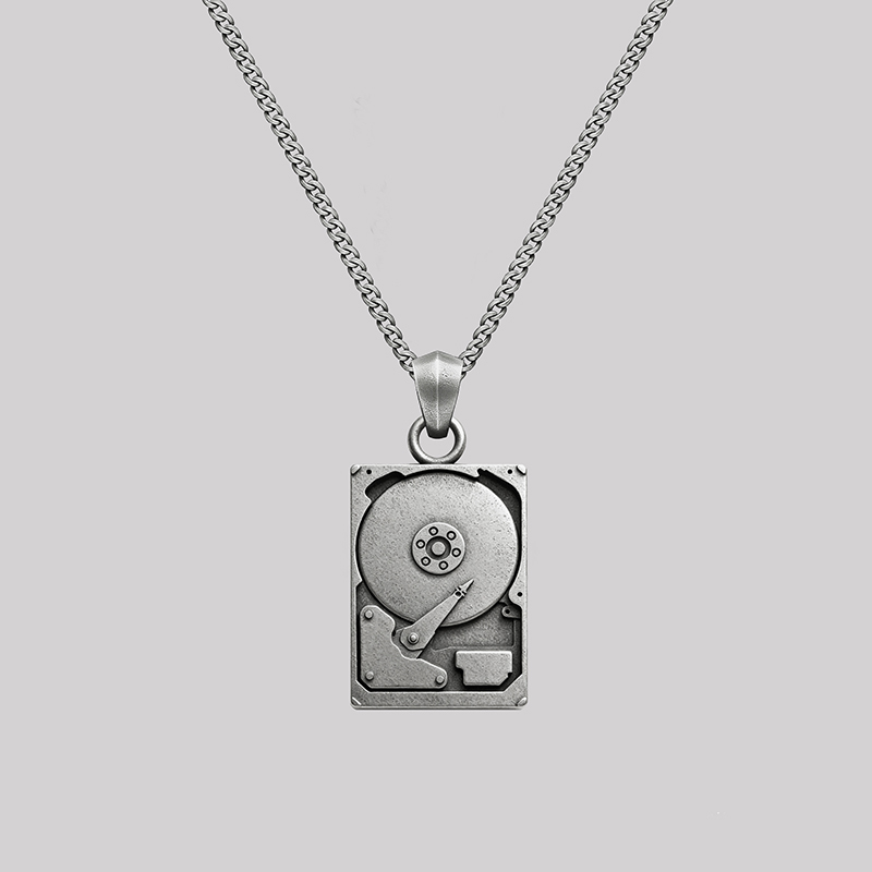 Geeksoutfit Silicon Core Geek Sculptural Necklace for Sale