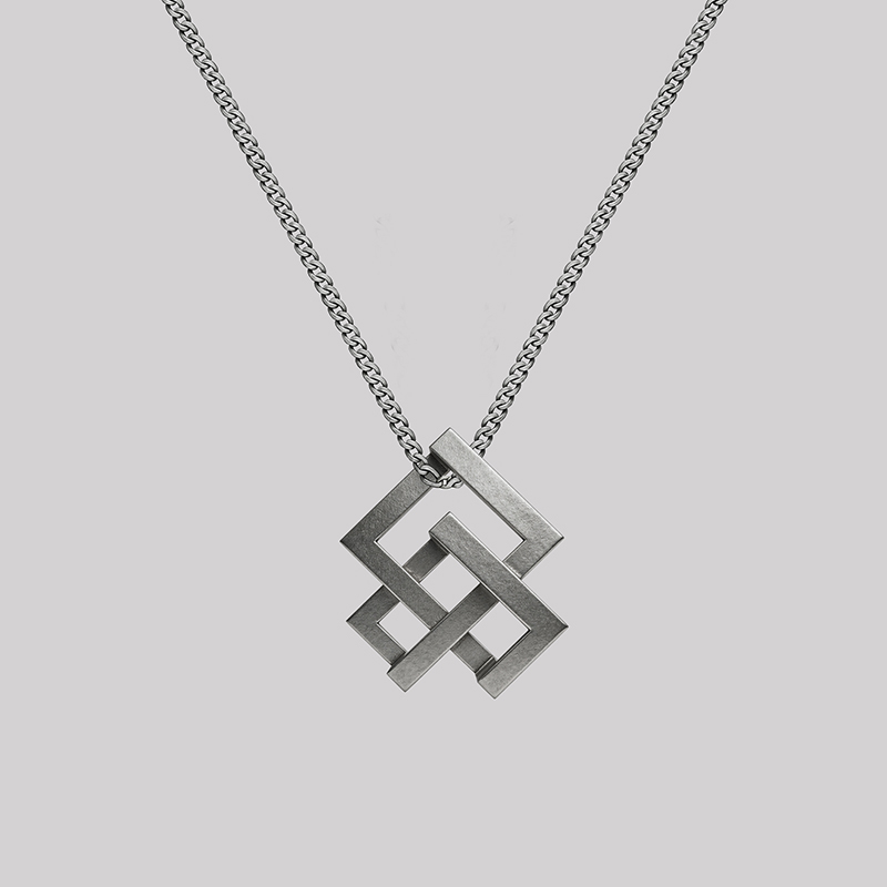 Geeksoutfit Silicon Core Geek Sculptural Necklace for Sale