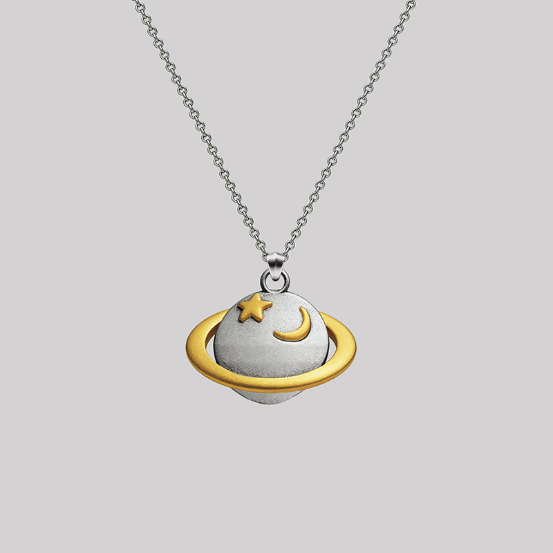 Geeksoutfit Silicon Core Geek Sculptural Necklace for Sale